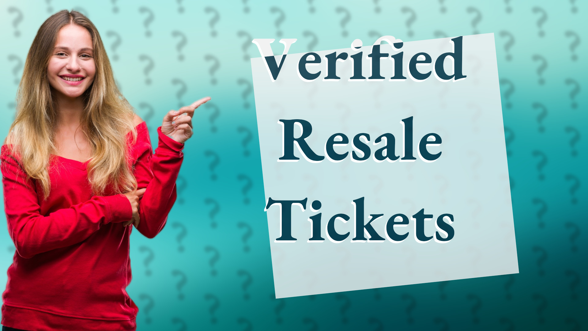 Verified Resale Tickets
