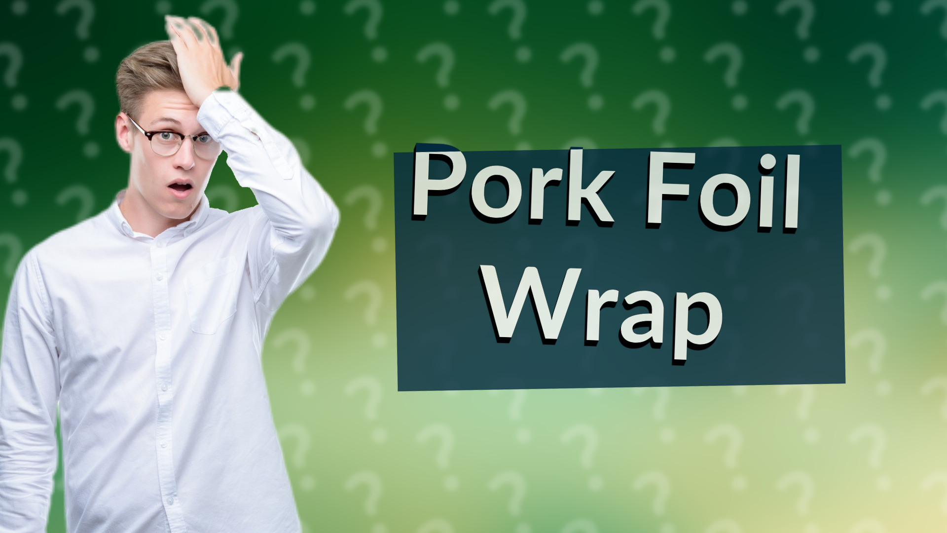 Pork Foil Wrap