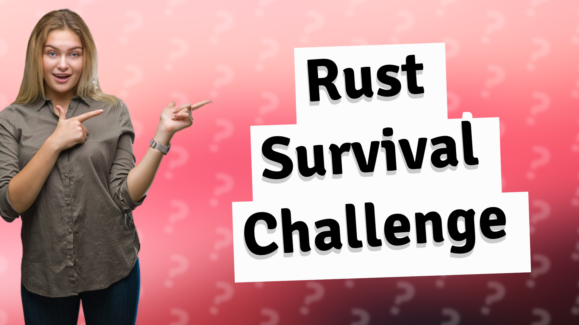 Rust Survival Challenge