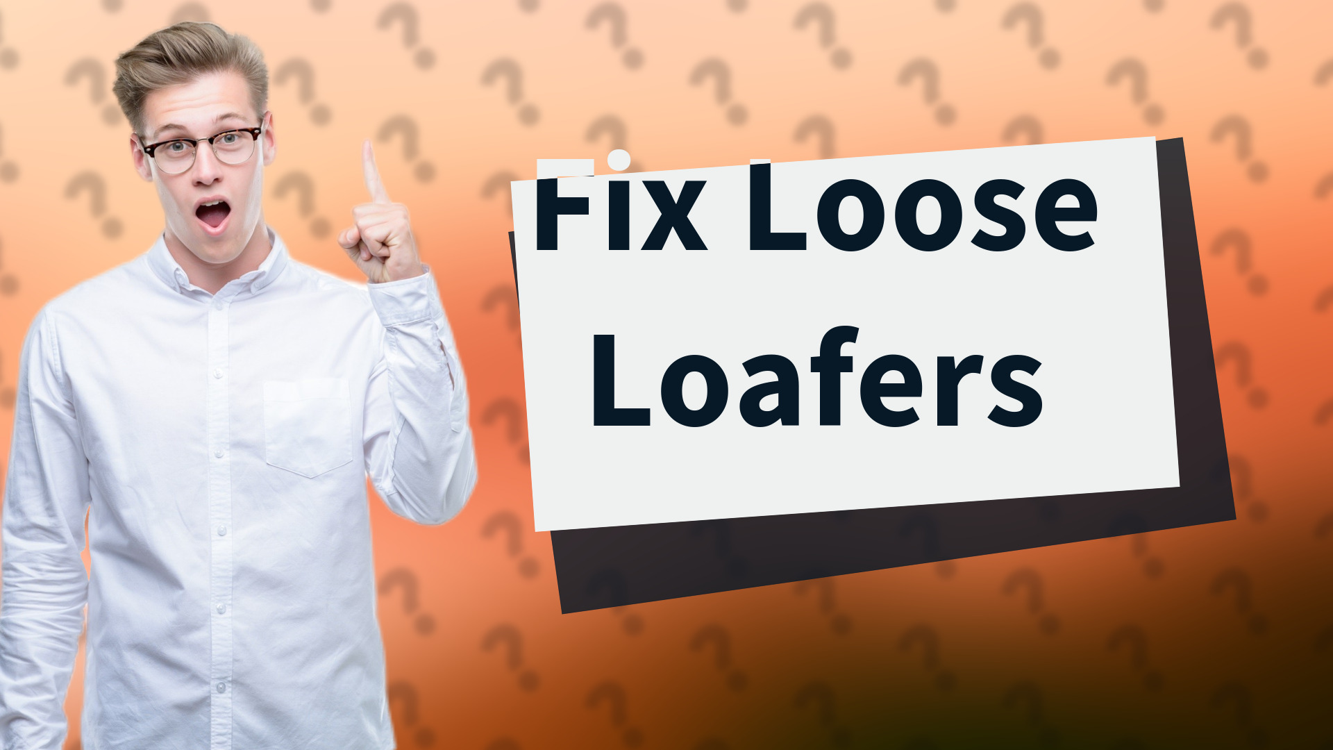 Fix Loose Loafers