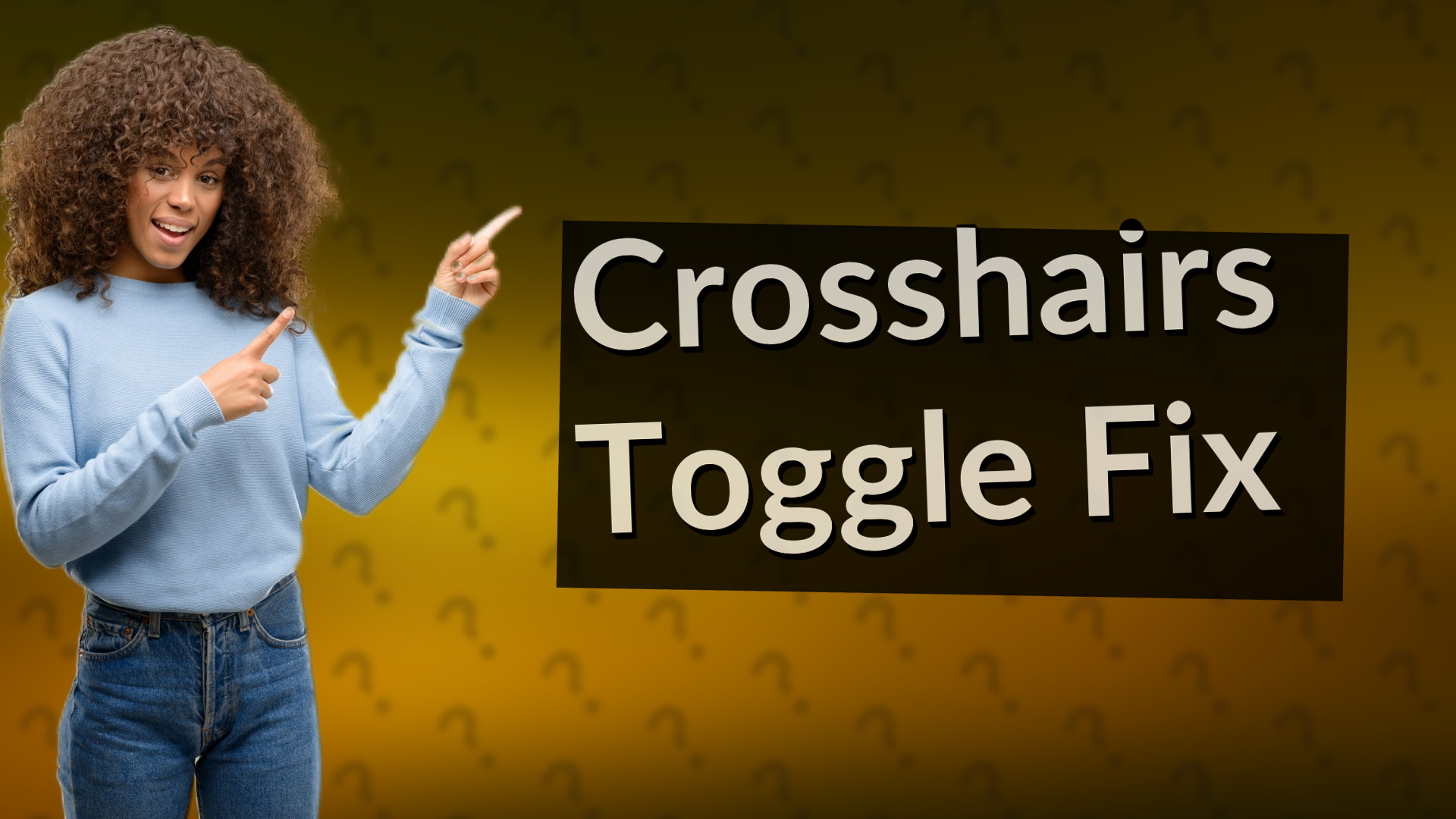 Crosshairs Toggle Fix