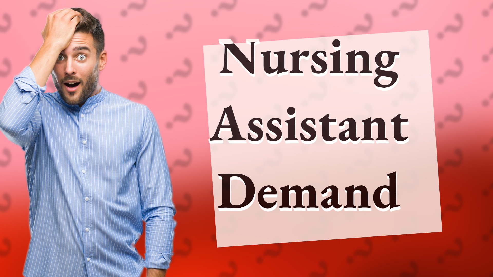 Nursing Assistant Demand
