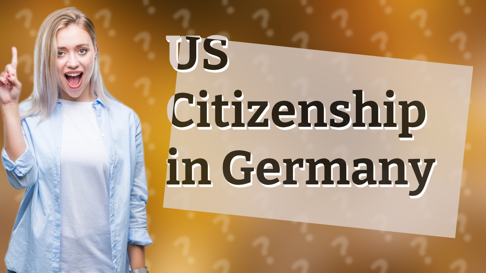 US Citizenship in Germany