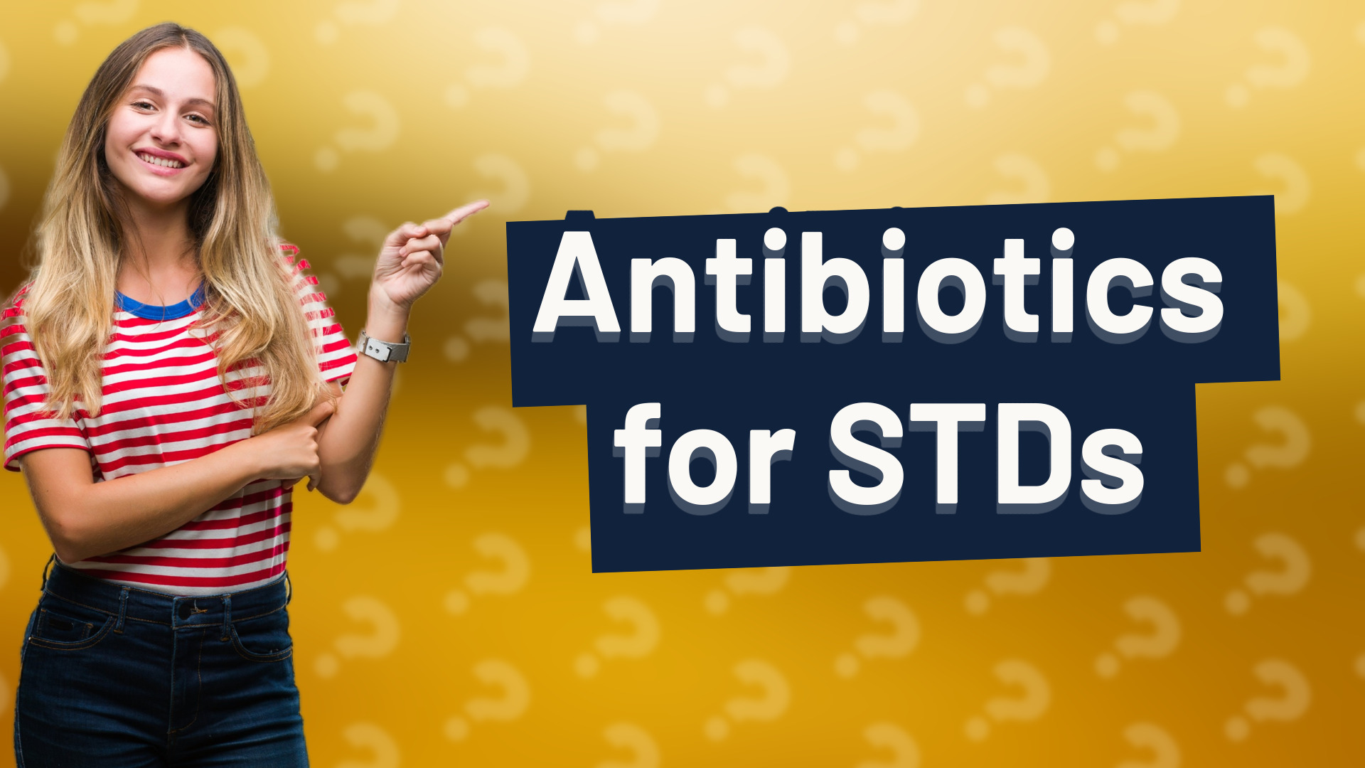Antibiotics for STDs