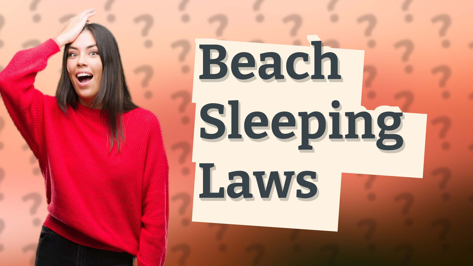 Beach Sleeping Laws