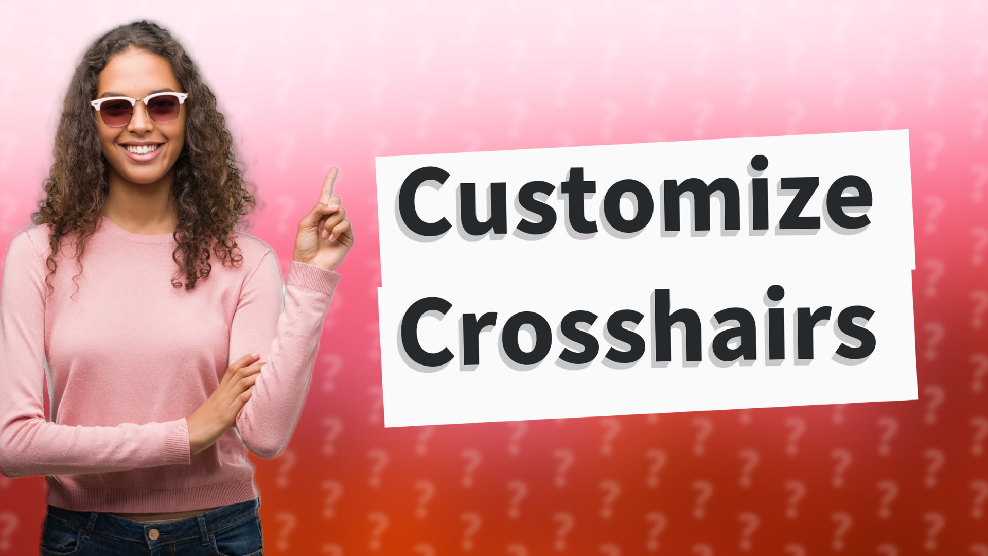 Customize Crosshairs