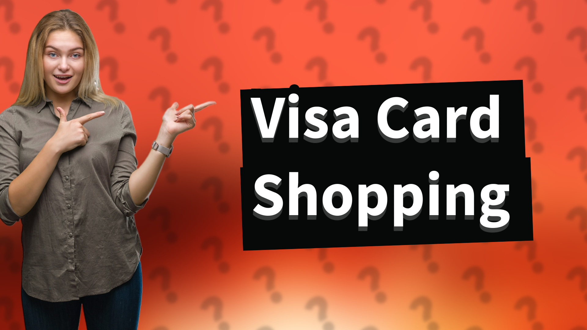 Visa Card Shopping
