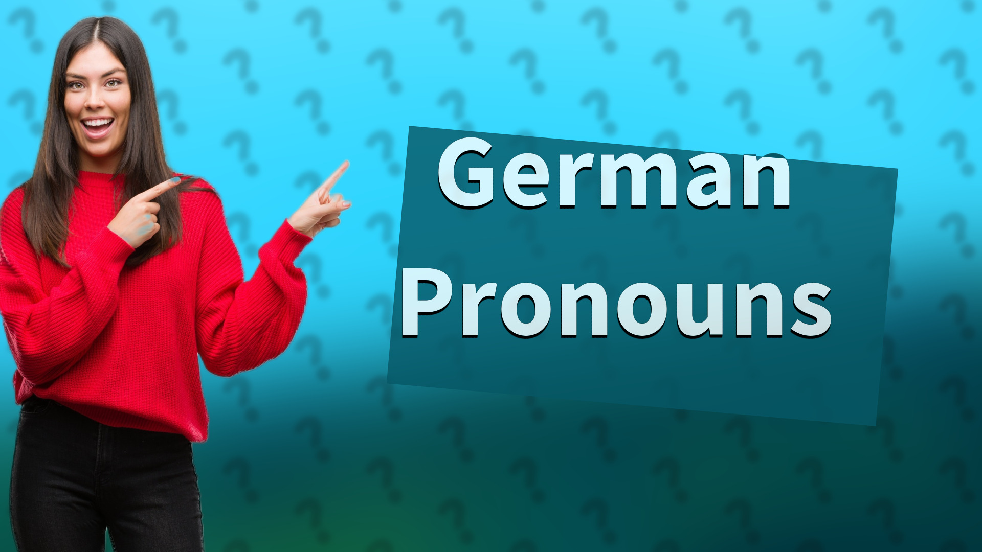 German Pronouns