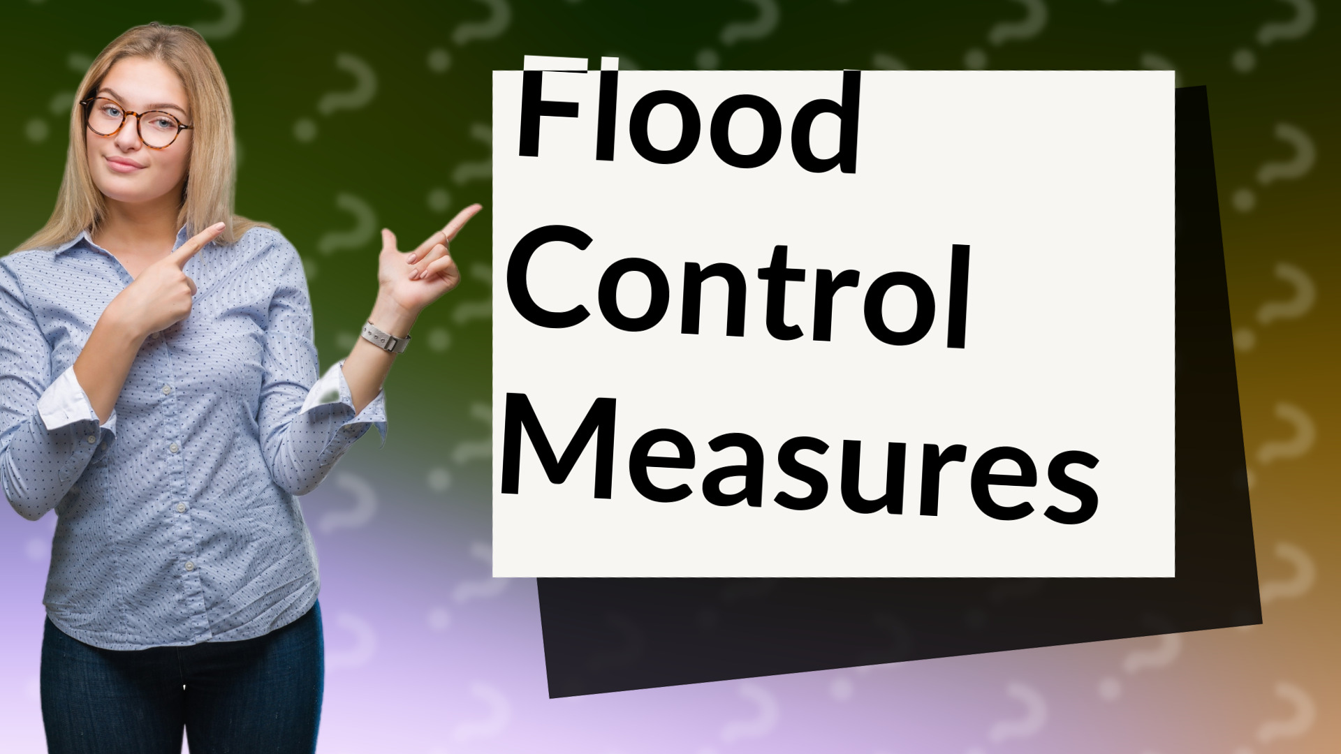 Flood Control Measures