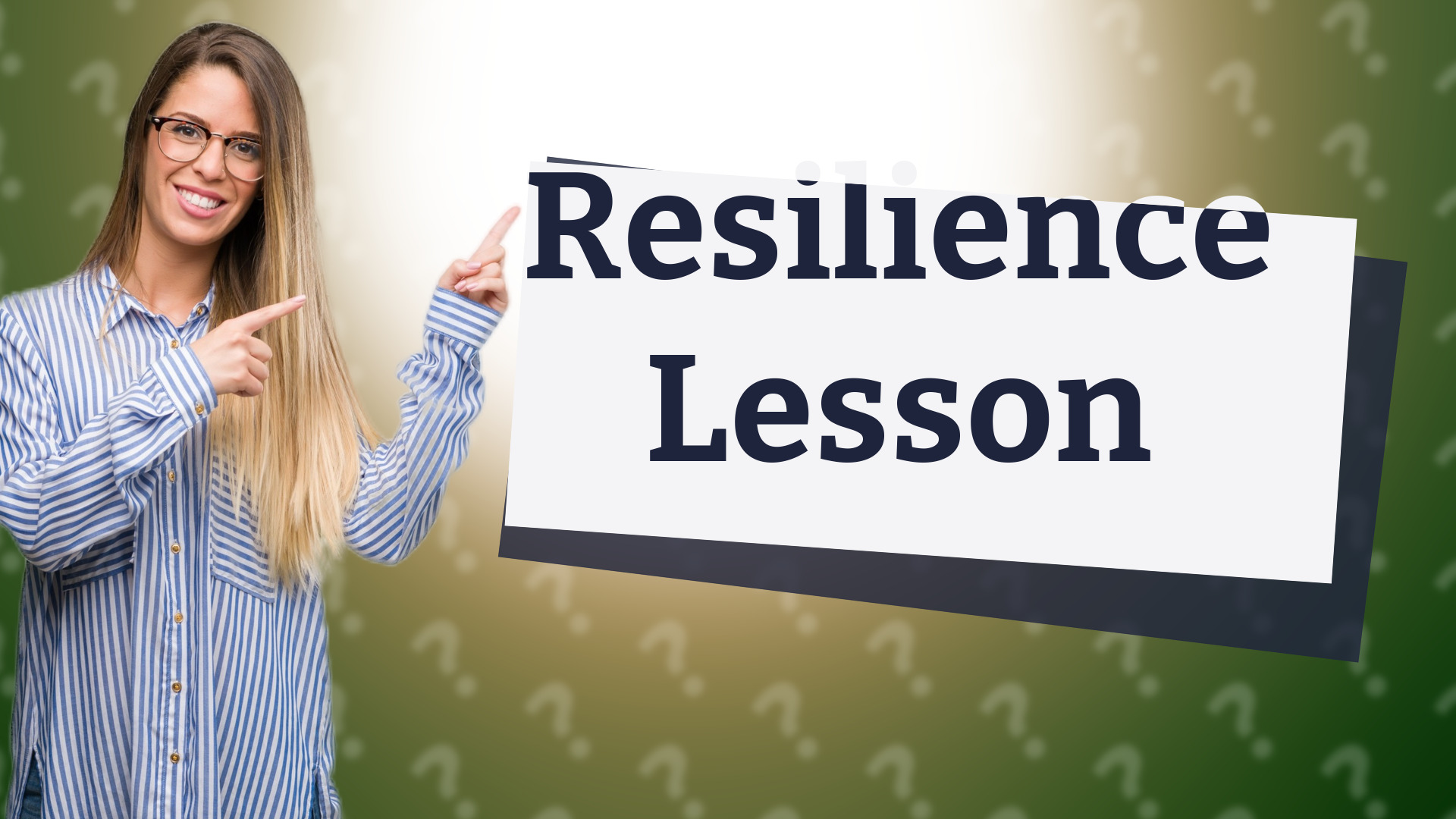 Resilience Lesson