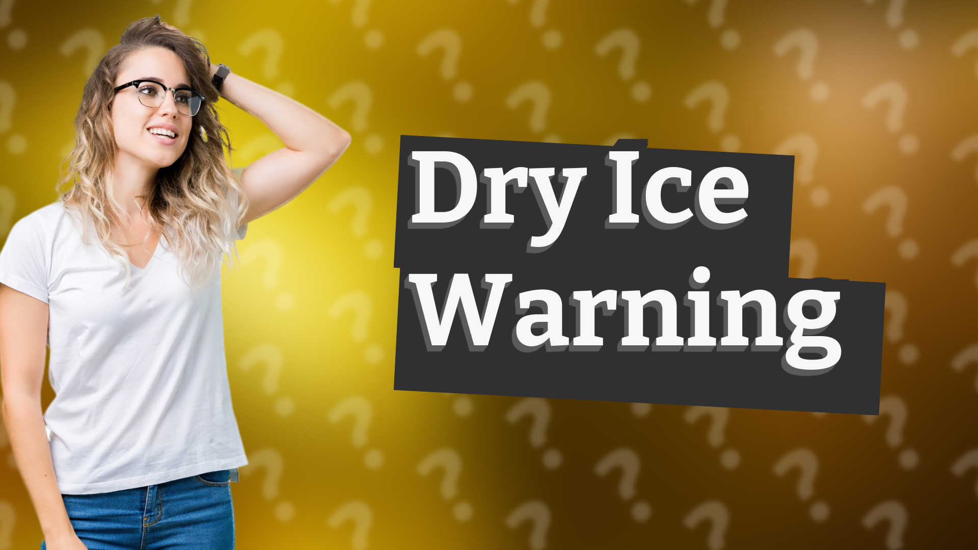 Dry Ice Warning