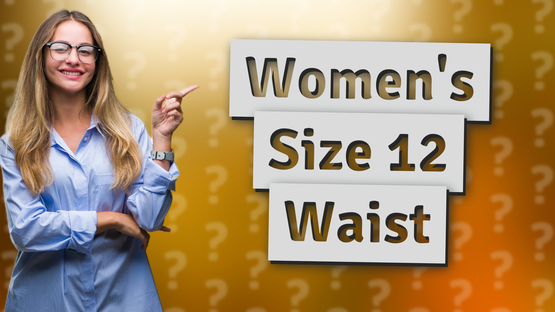 Women's Size 12 Waist