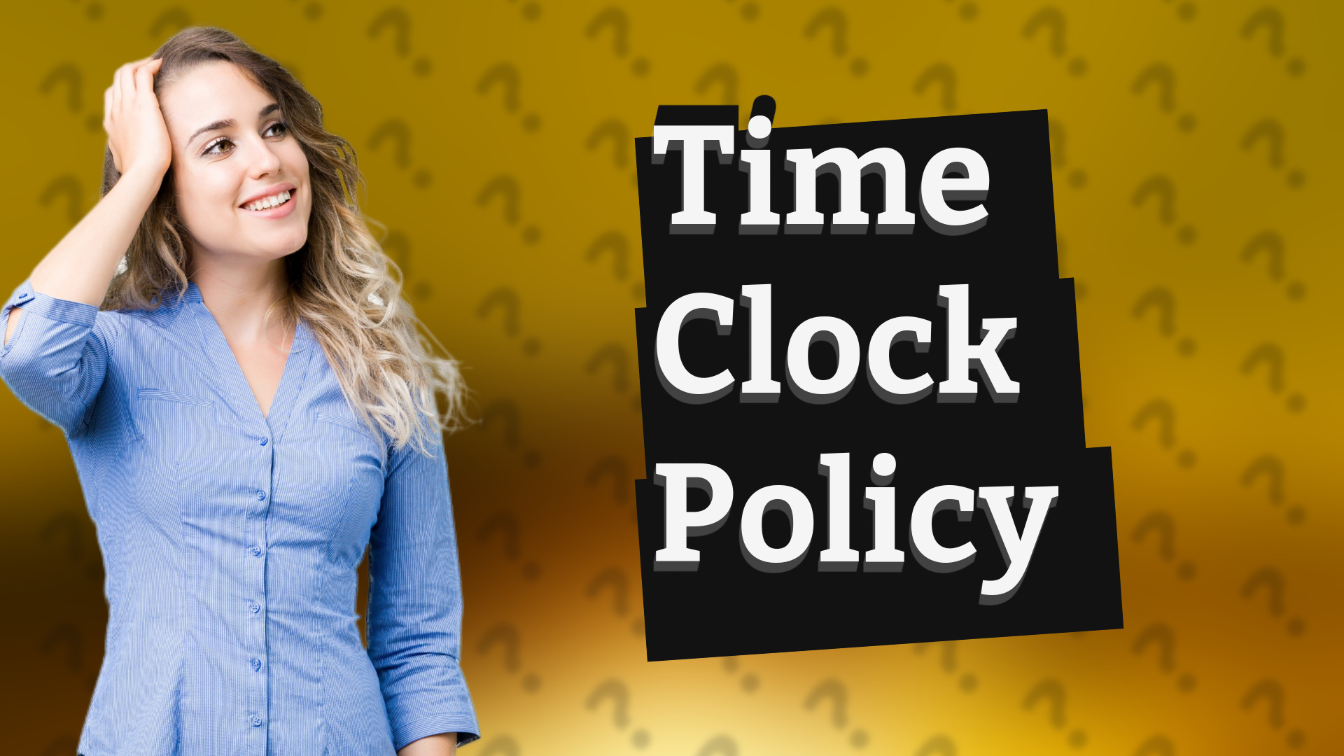 Time Clock Policy