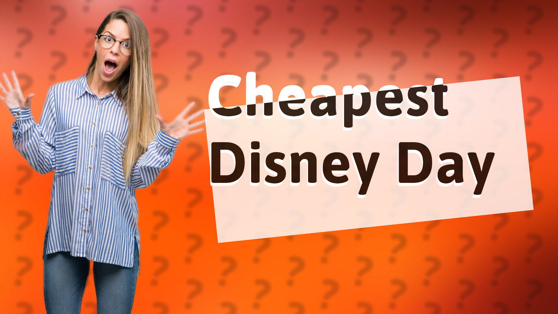 Cheapest Disney Day