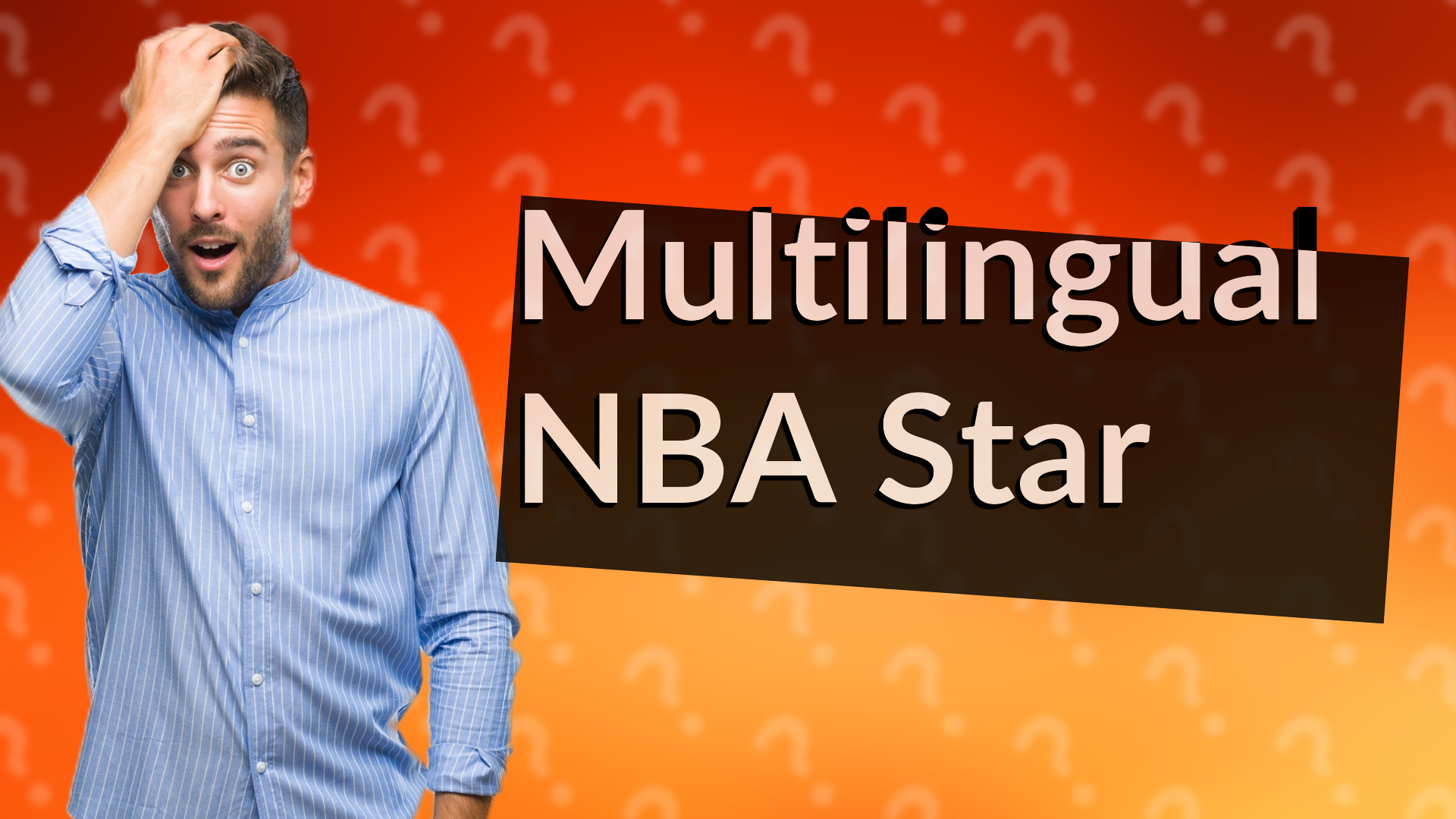 Multilingual NBA Star