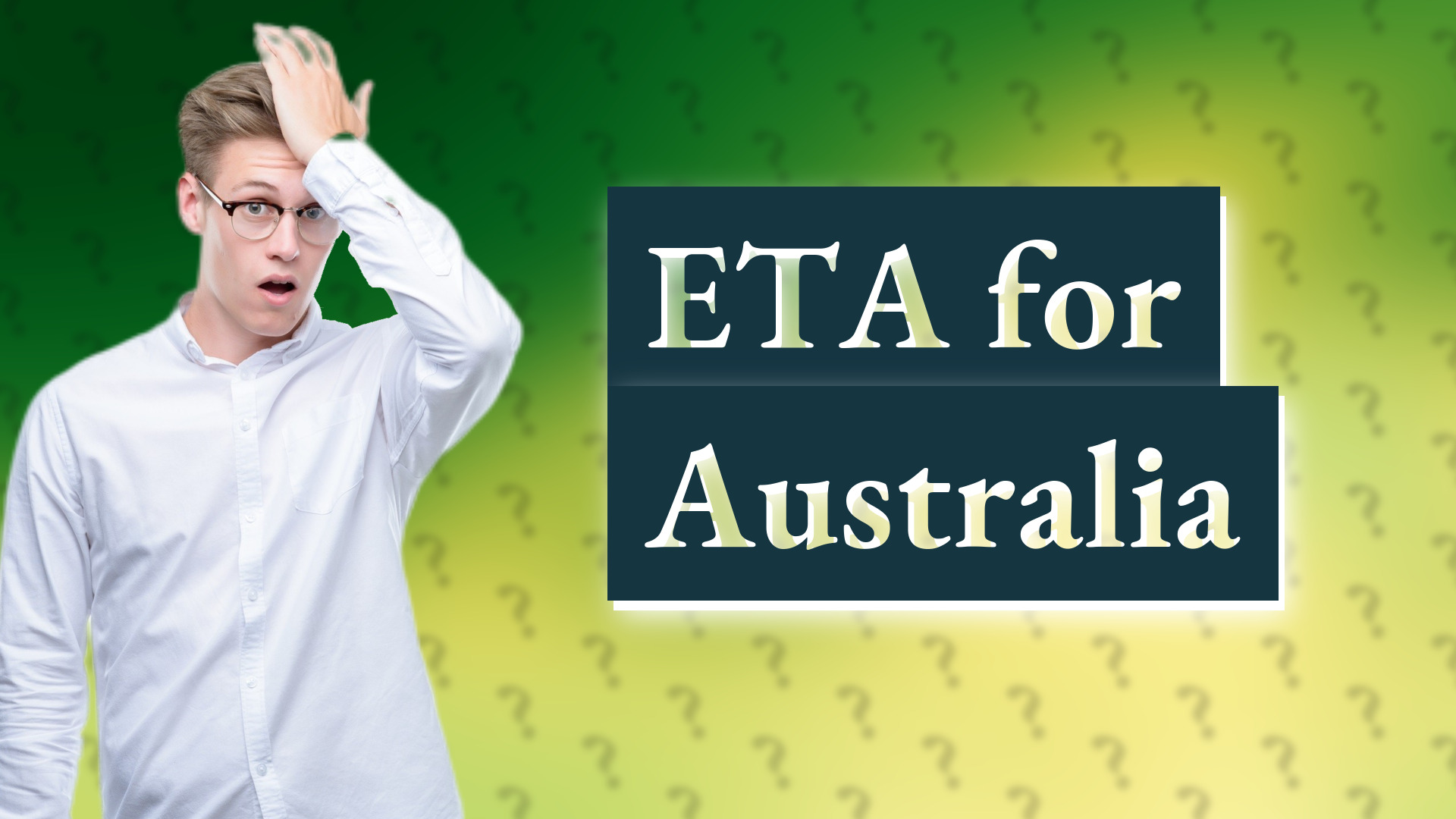 ETA for Australia
