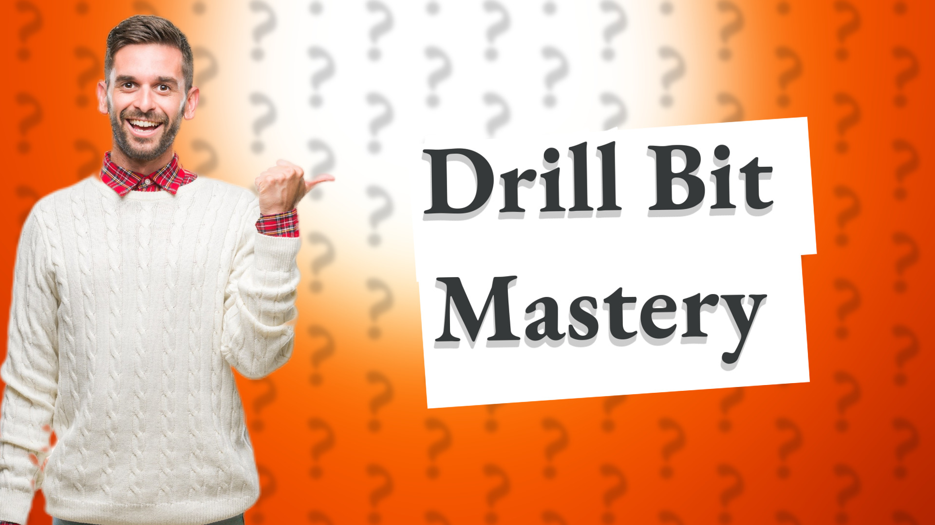 Drill Bit Mastery