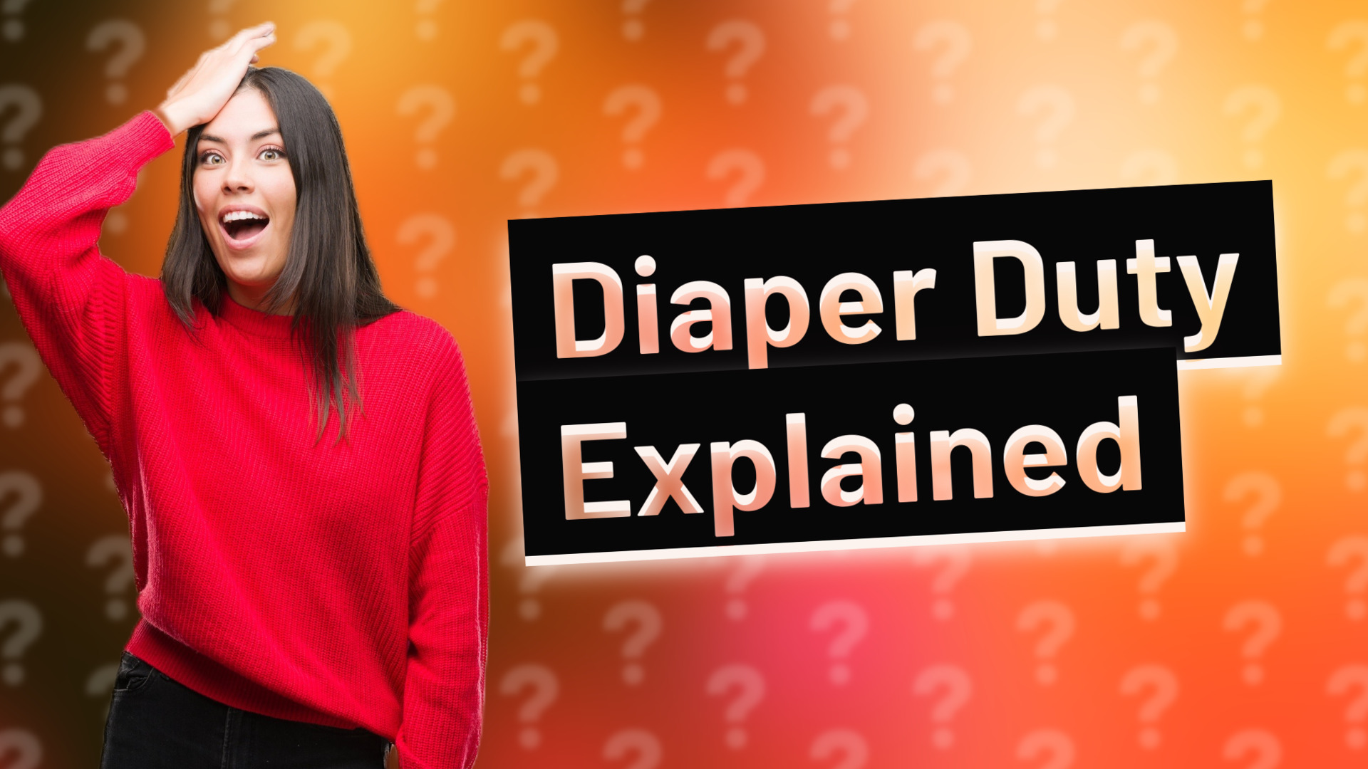 Diaper Duty Explained