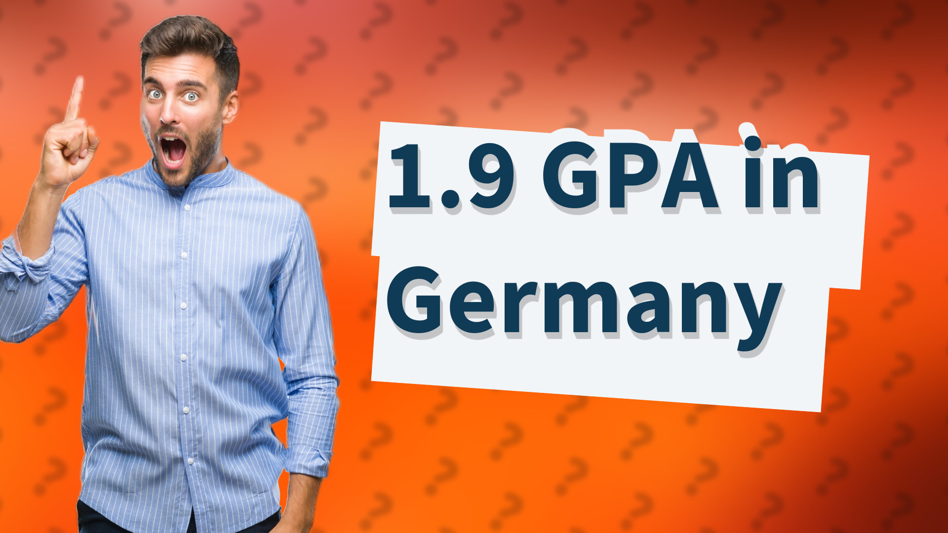 1.9 GPA in Germany