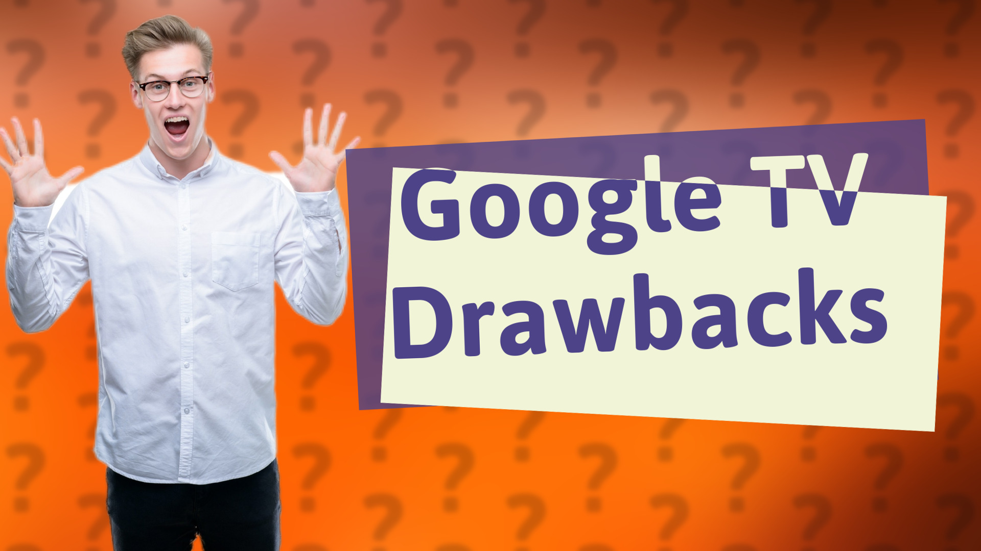 Google TV Drawbacks