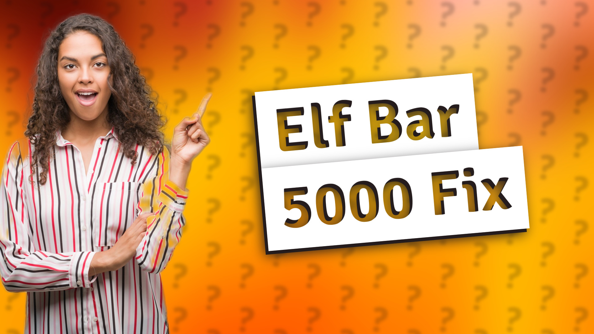Elf Bar 5000 Fix