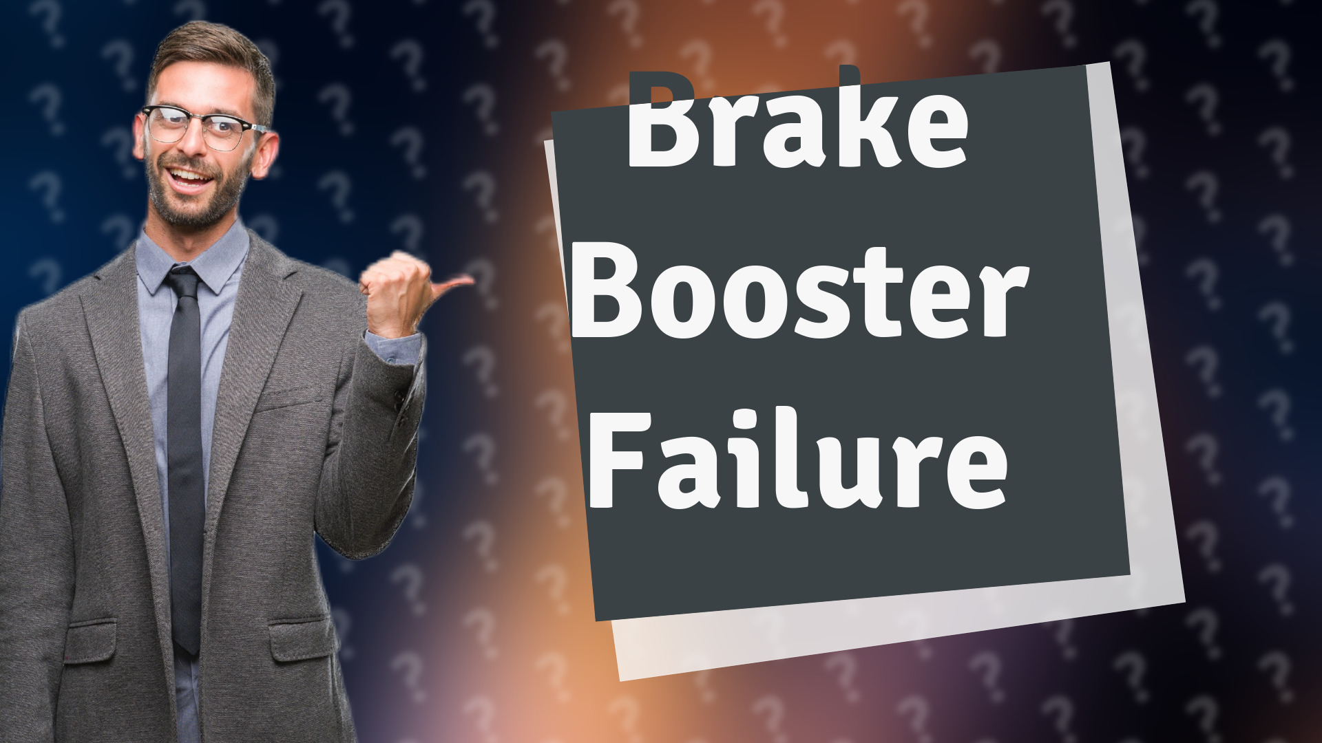 Brake Booster Failure