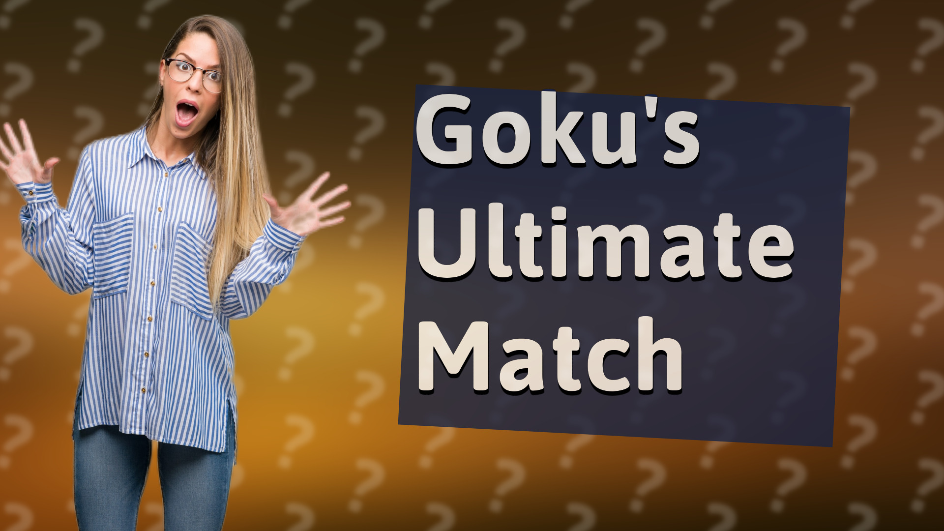 Goku's Ultimate Match