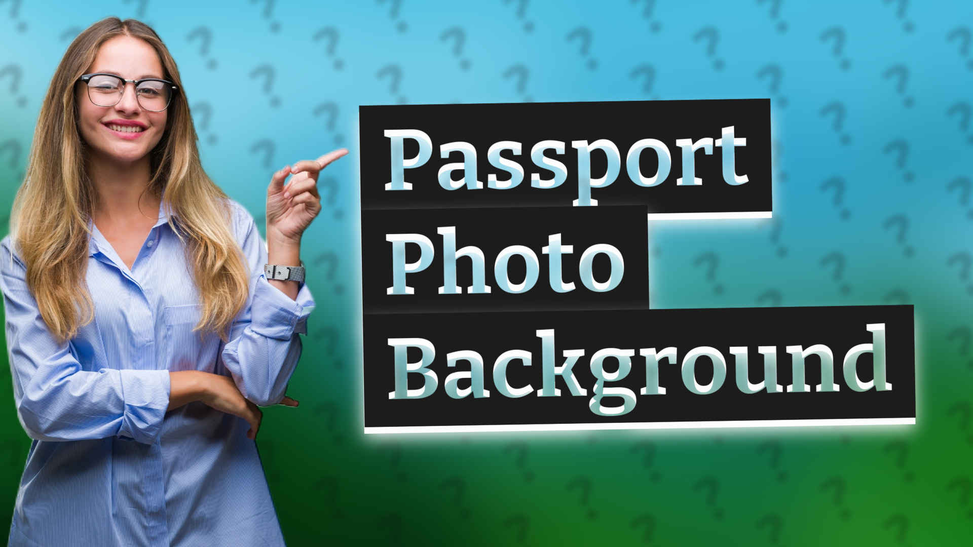 Passport Photo Background