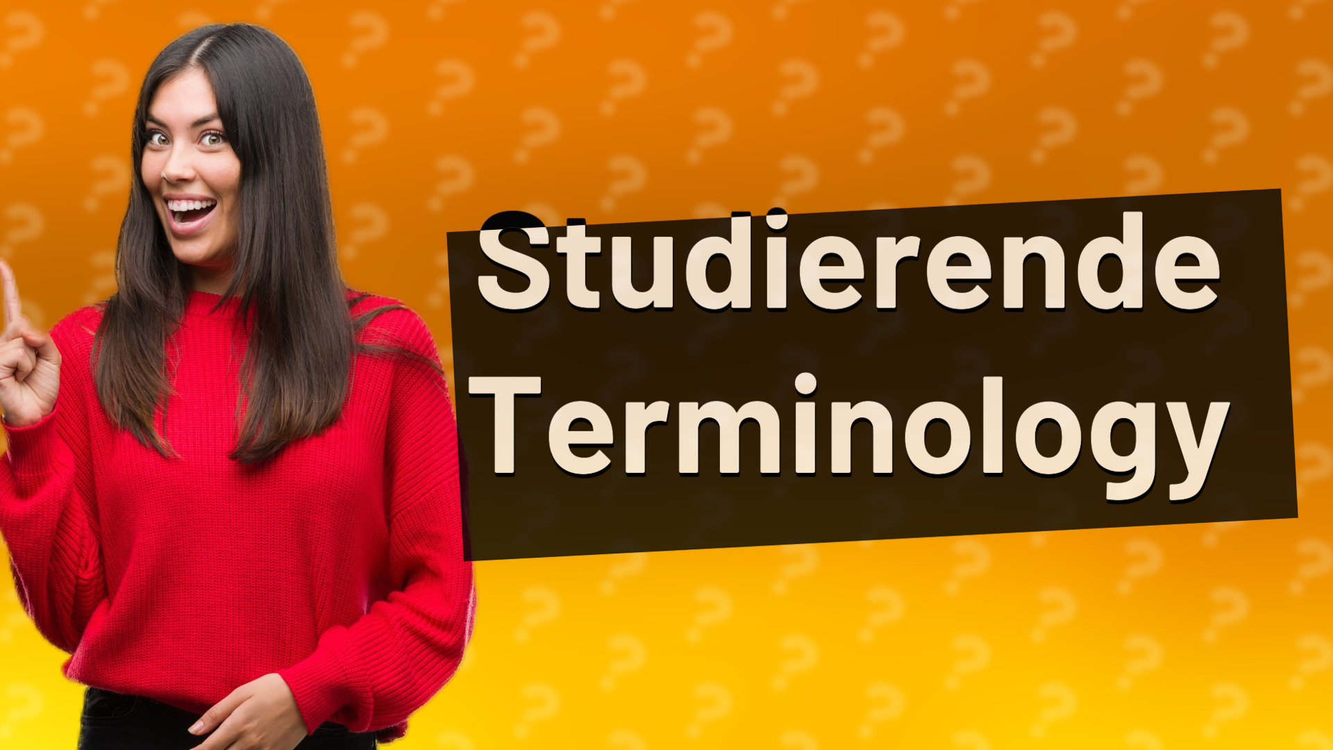 Studierende Terminology
