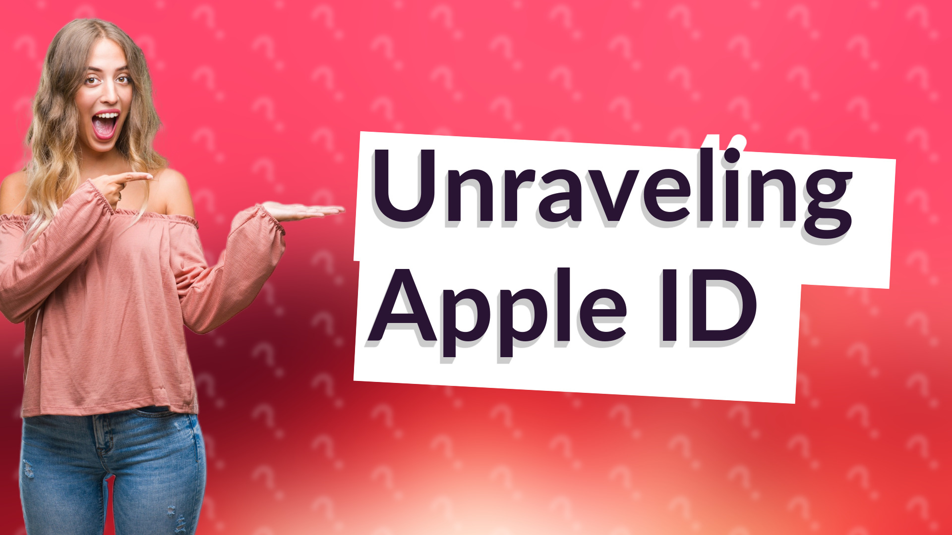 Unraveling Apple ID