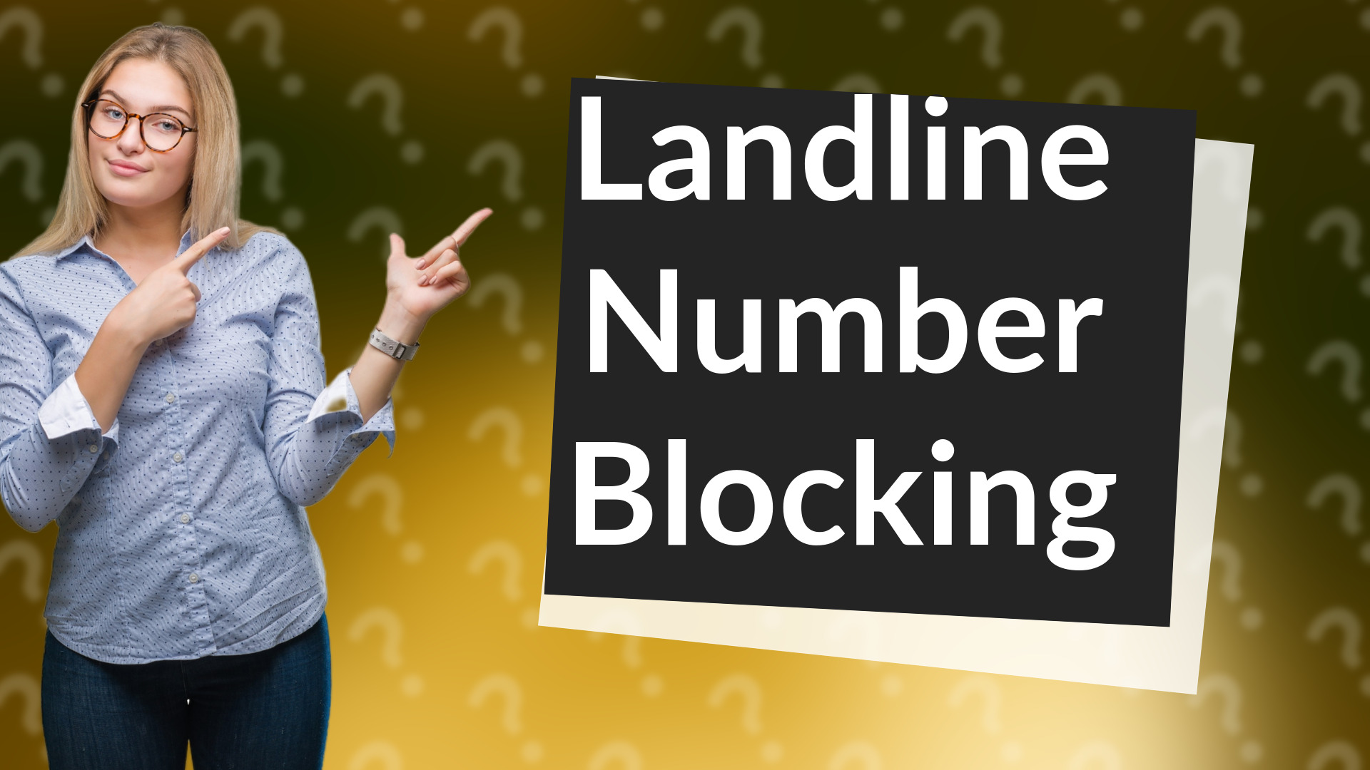 Landline Number Blocking
