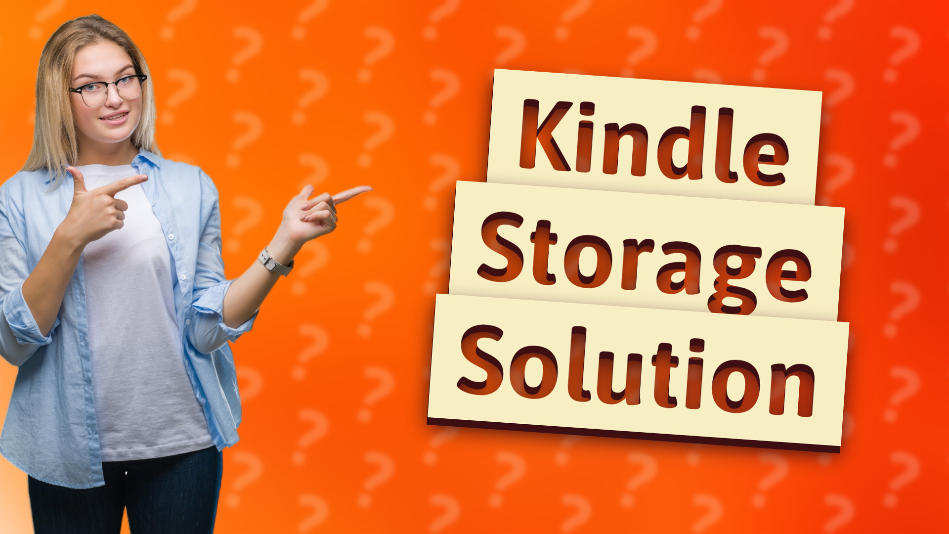 Kindle Storage Solution