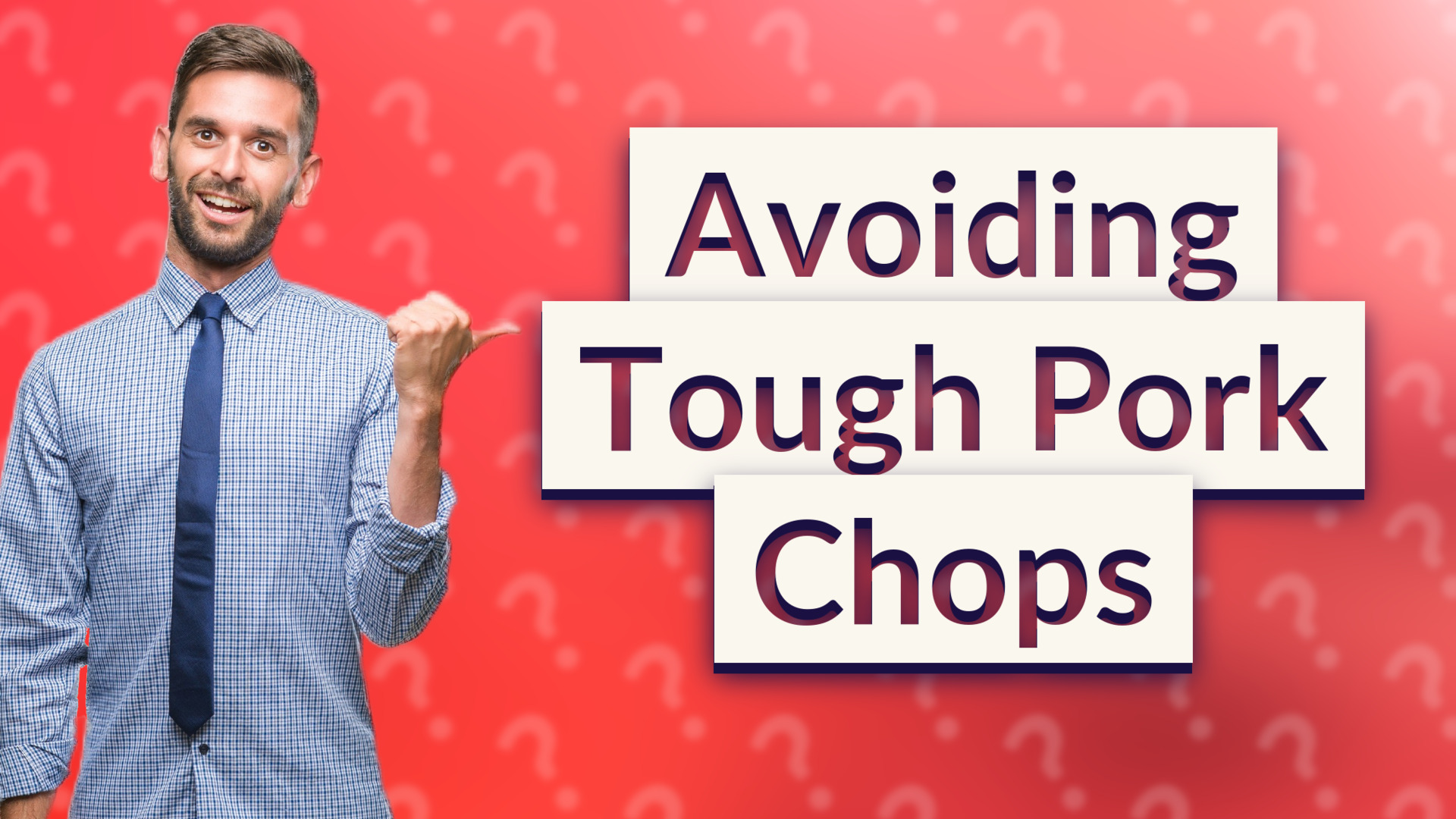 Avoiding Tough Pork Chops