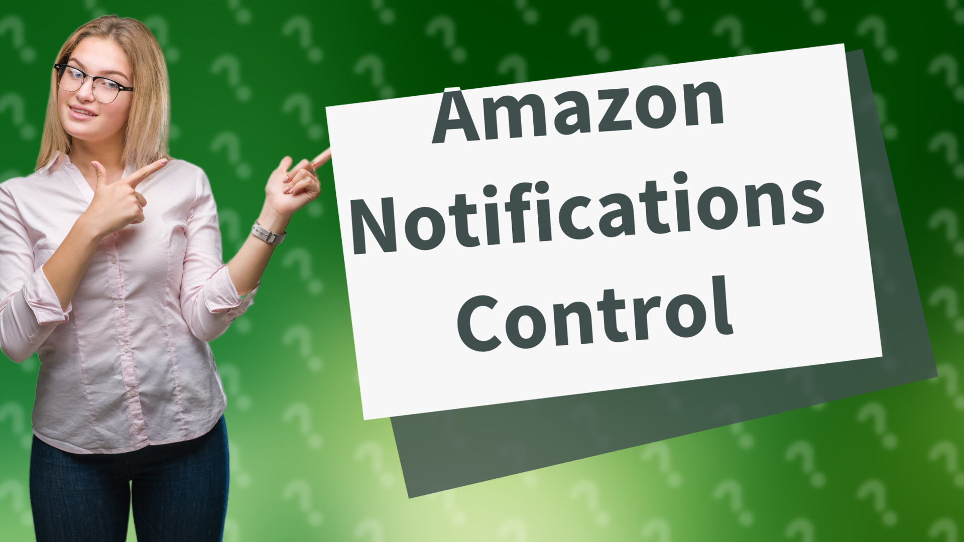 Amazon Notifications Control