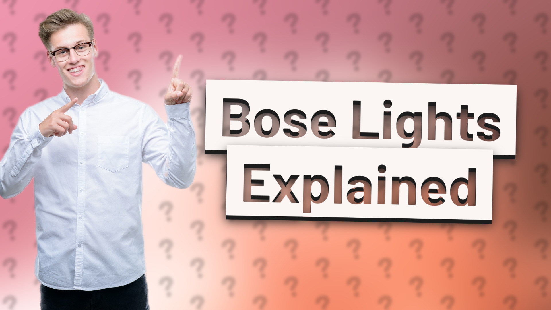 Bose Lights Explained