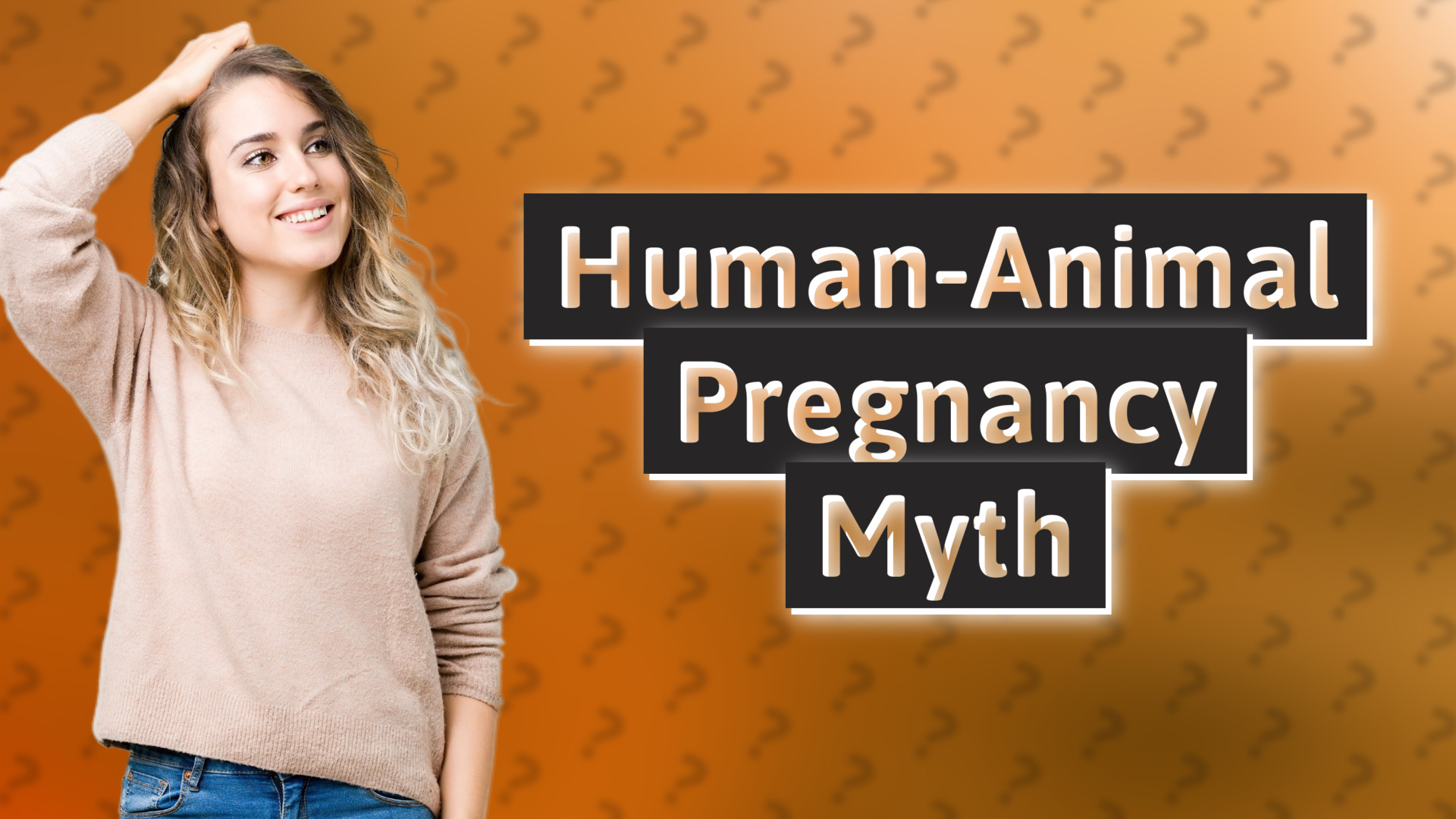 Human-Animal Pregnancy Myth