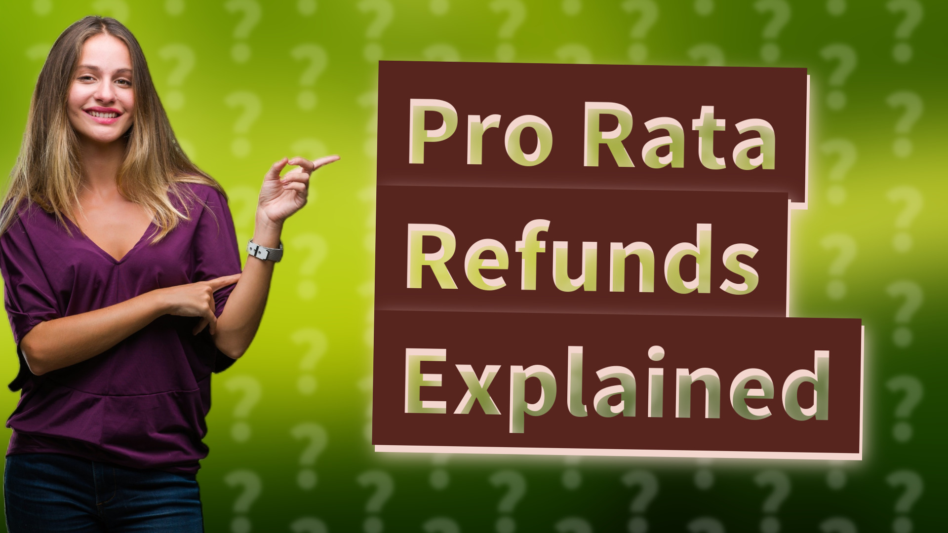 Pro Rata Refunds Explained