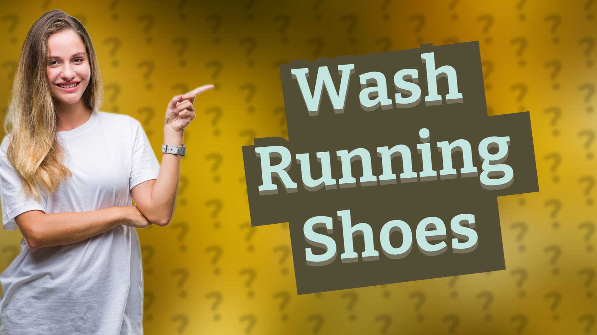 Wash Running Shoes