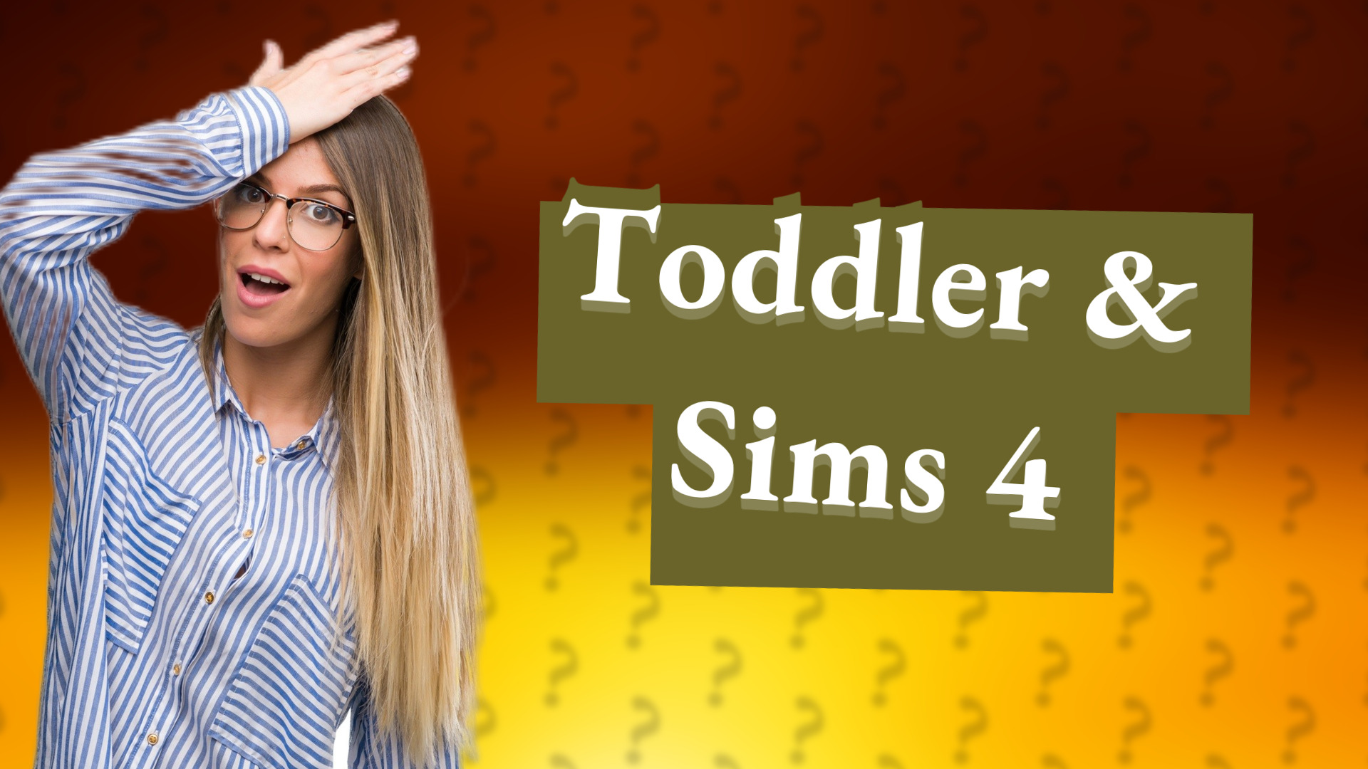 Toddler & Sims 4