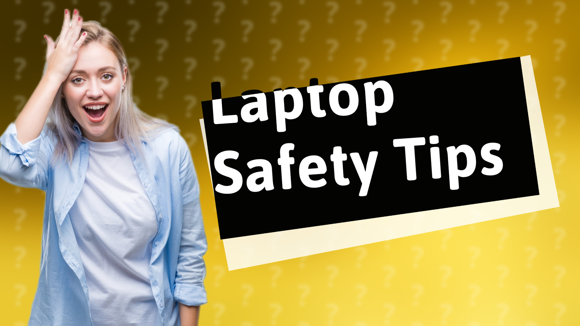 Laptop Safety Tips