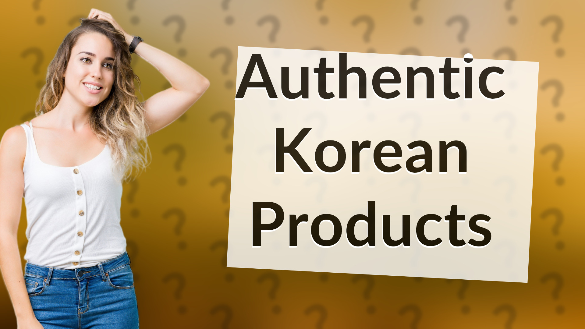 Authentic Korean Products