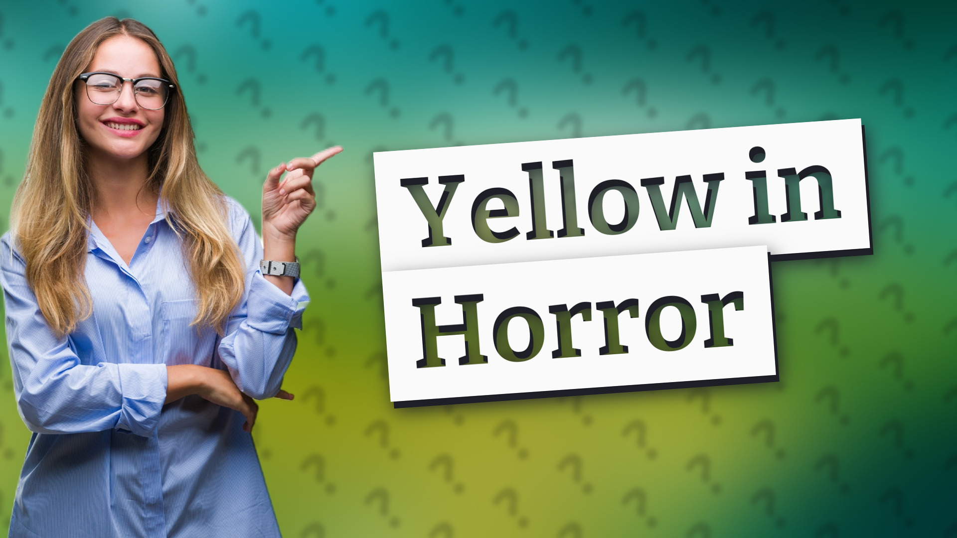 Yellow in Horror