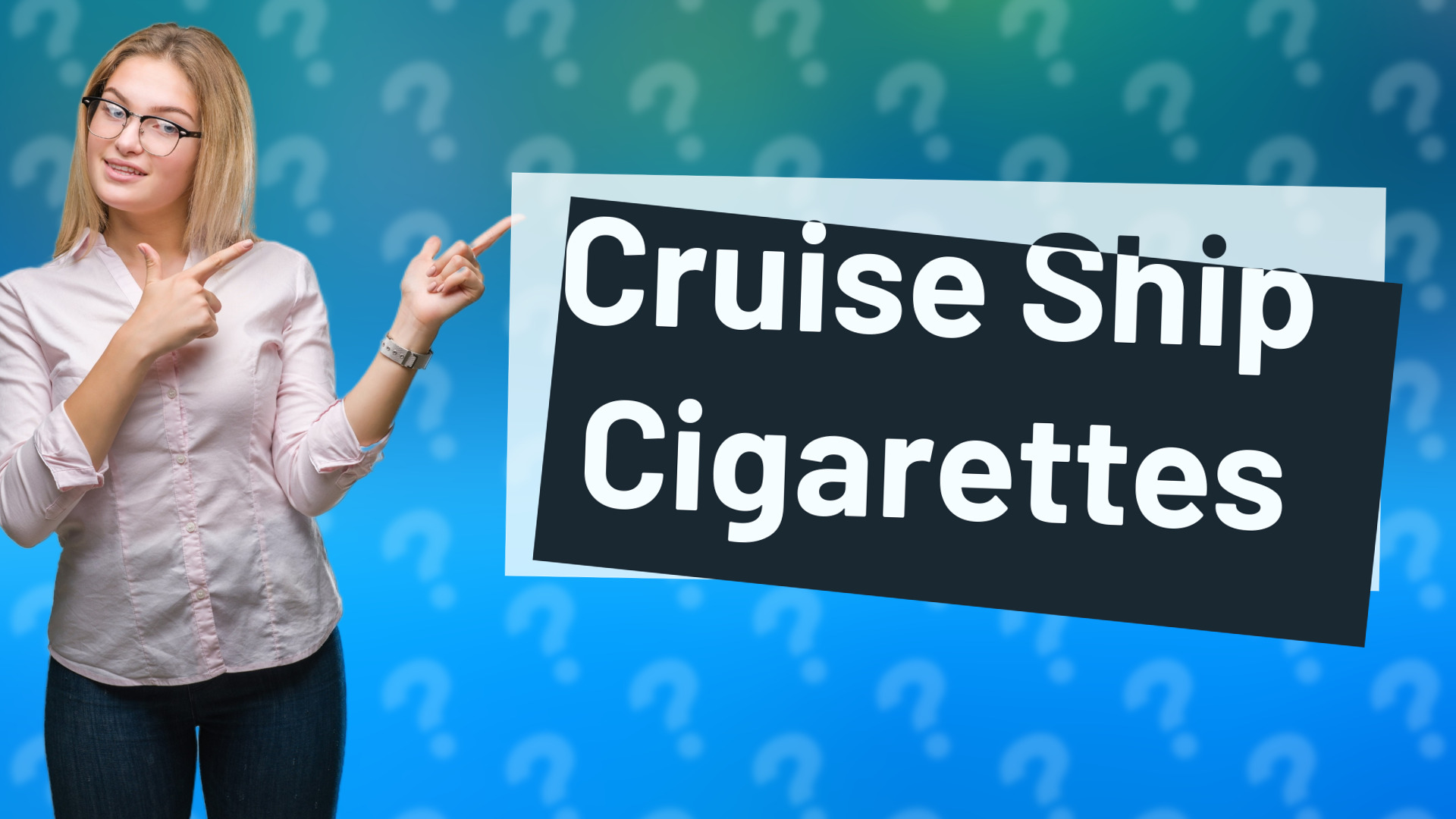 Cruise Ship Cigarettes