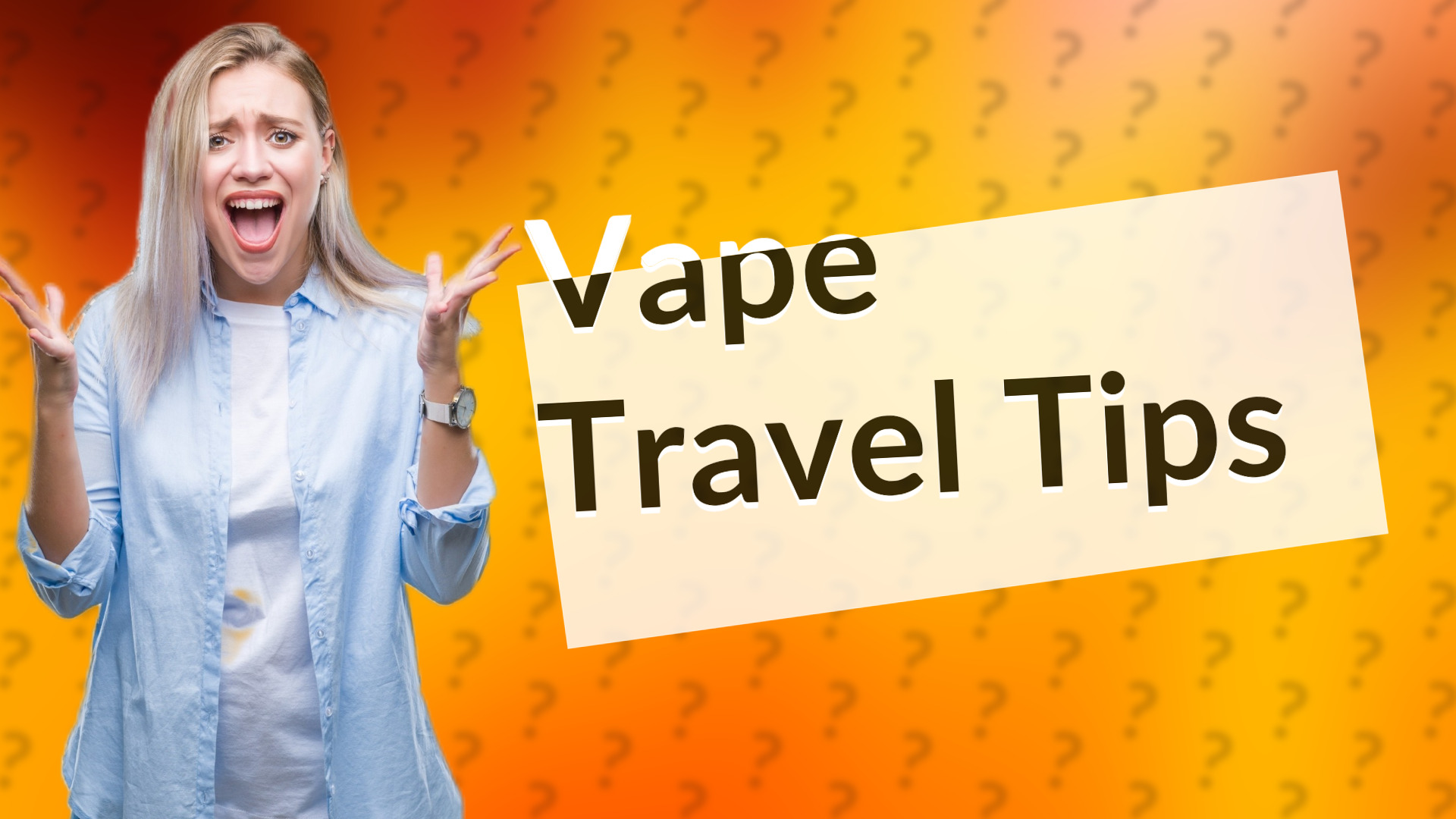 Vape Travel Tips