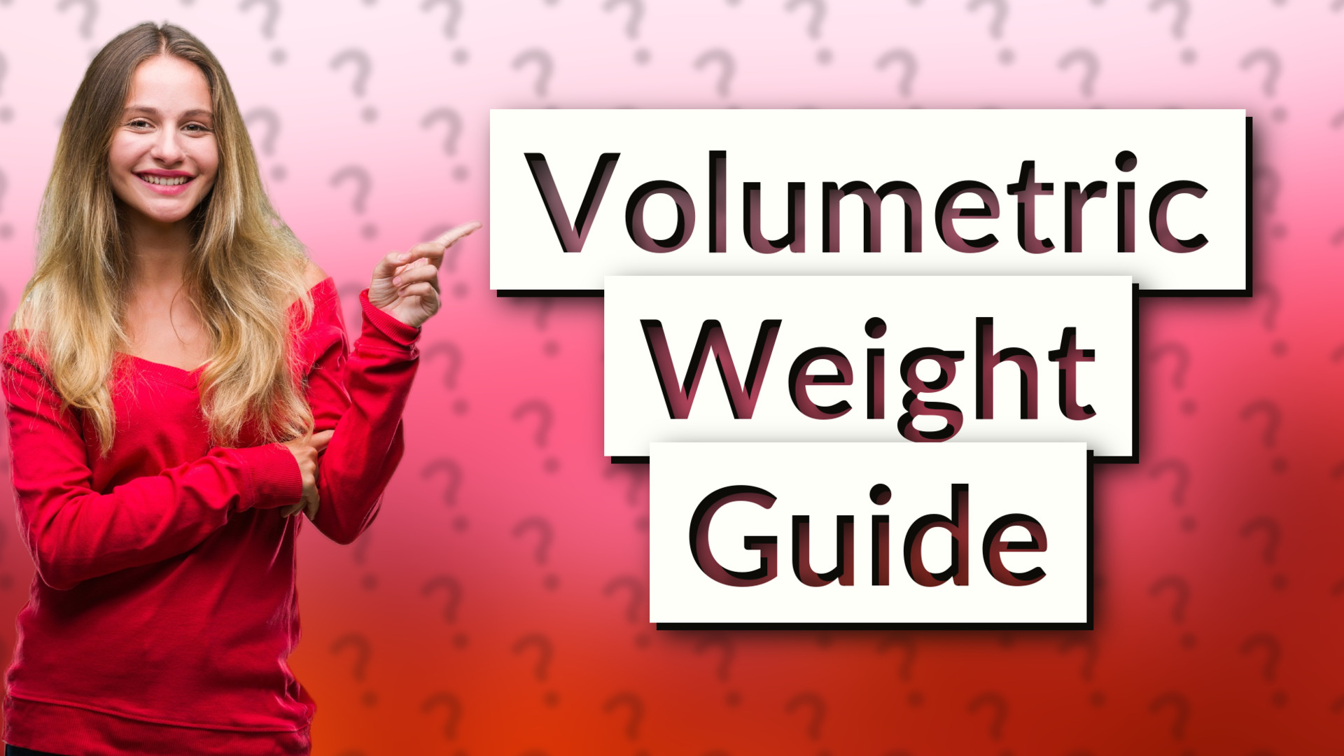 Volumetric Weight Guide