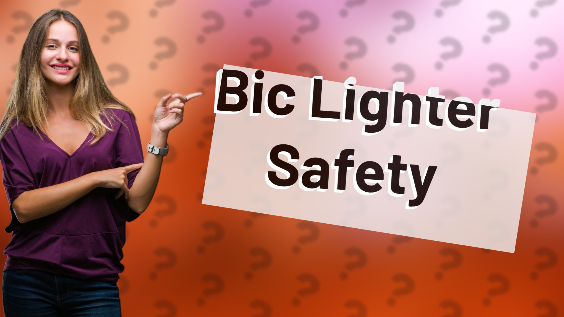 Bic Lighter Safety