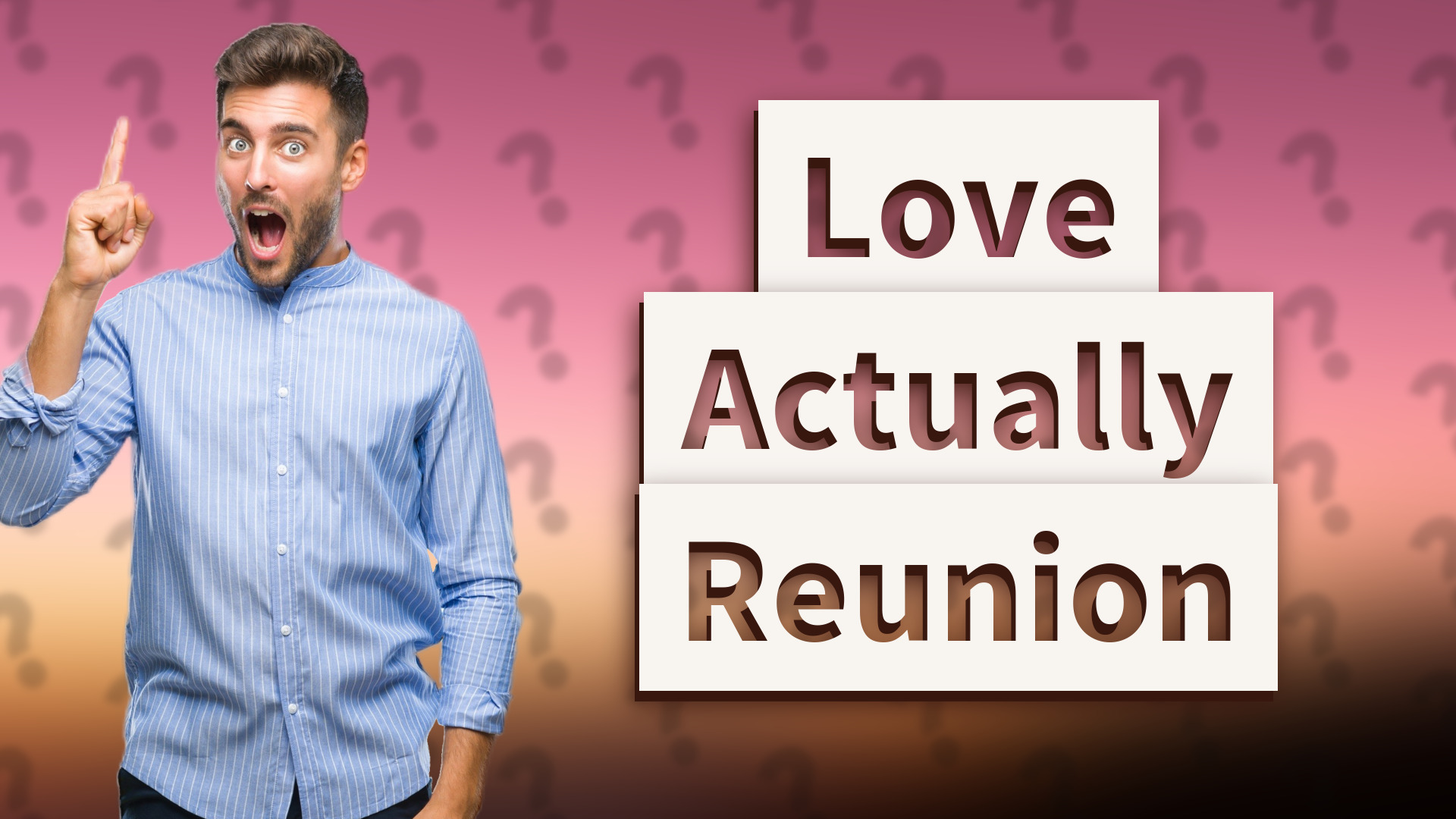 Love Actually Reunion