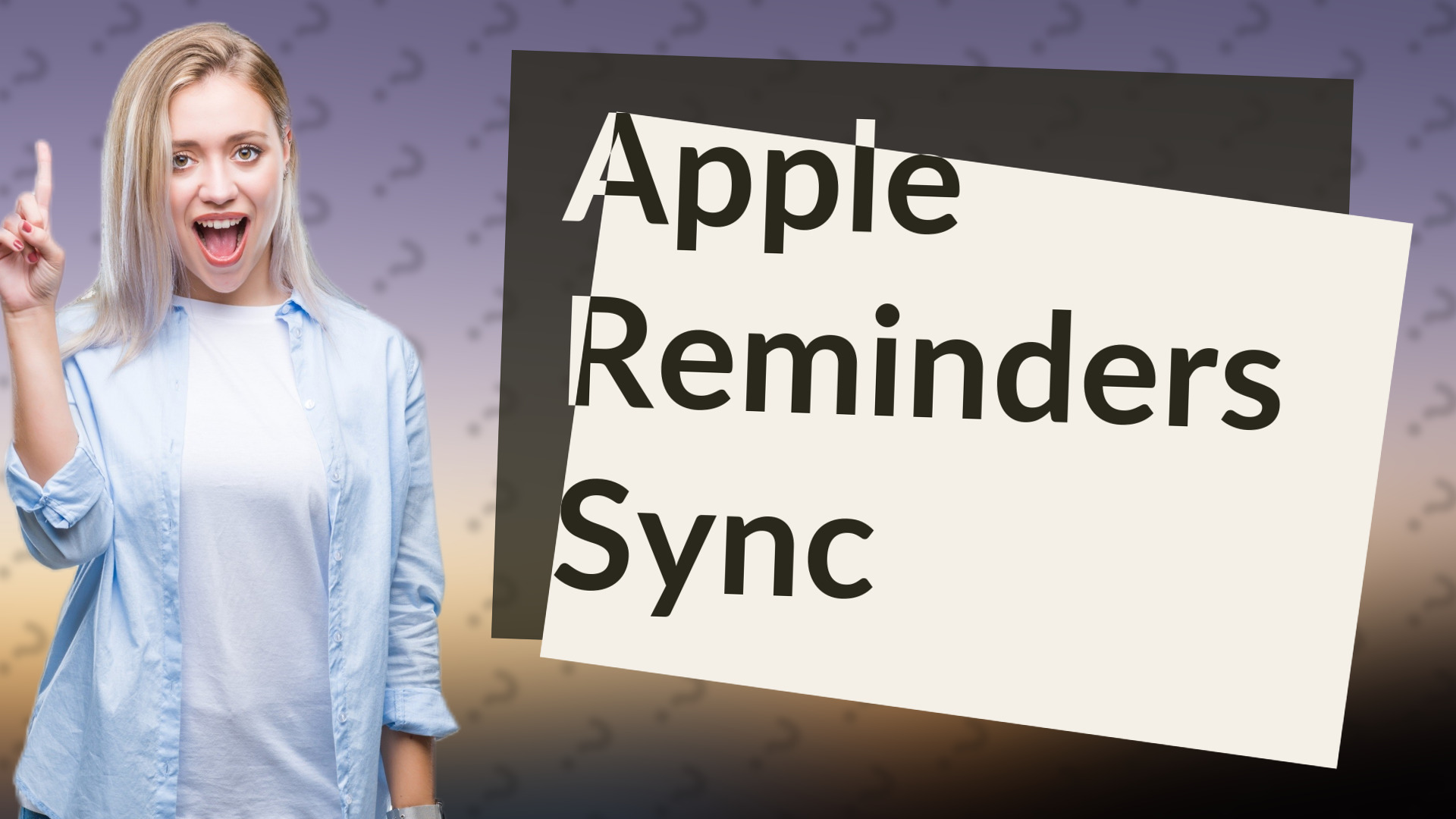 Apple Reminders Sync