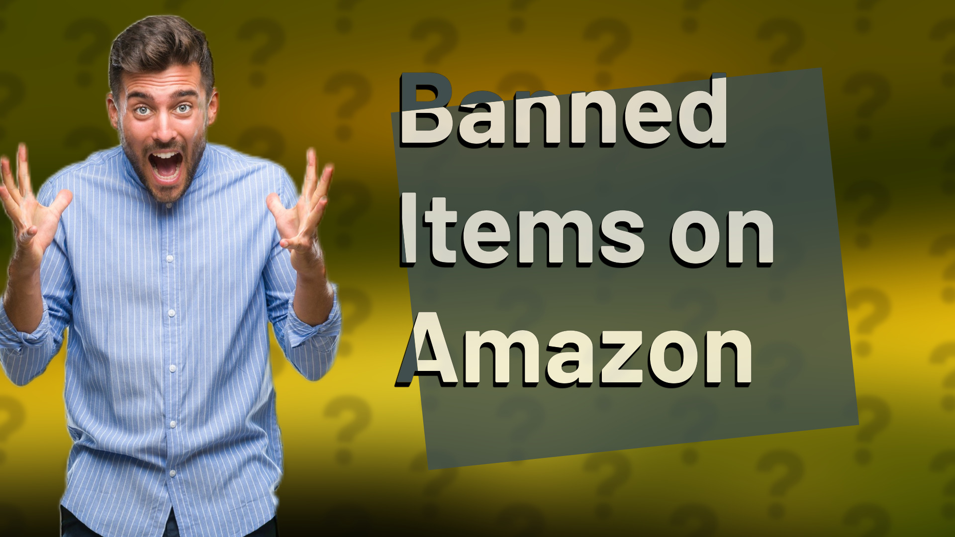 Banned Items on Amazon