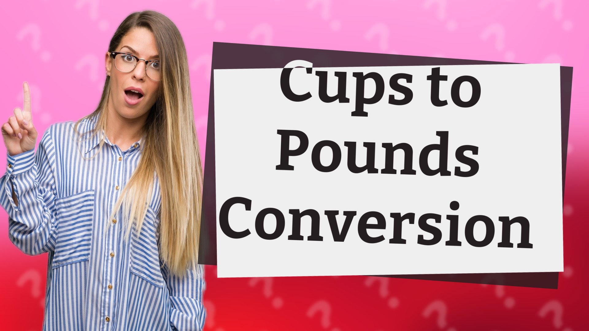 Cups to Pounds Conversion